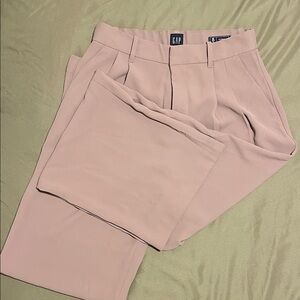 GAP 365 high rise pleated wide leg